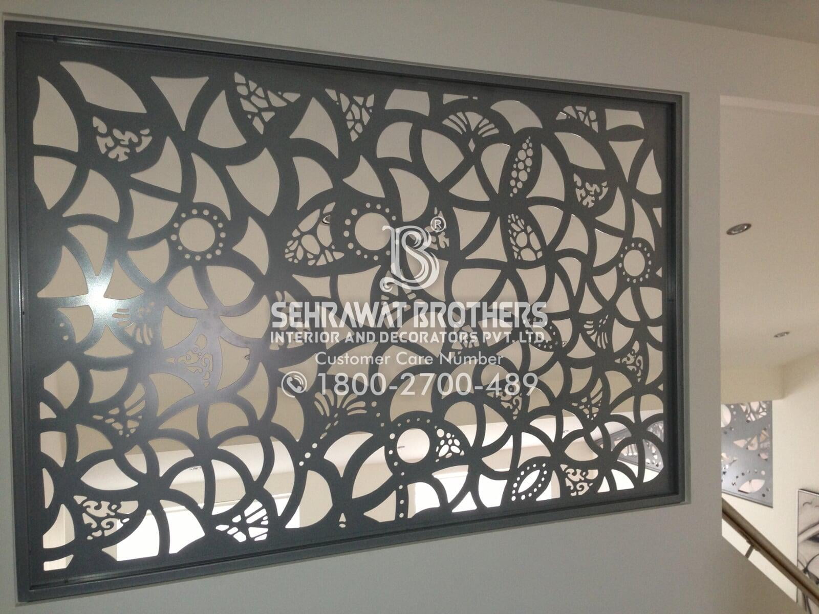 Get Waterproof WPC Frame, Free with Partition Jali Thickness 12mm